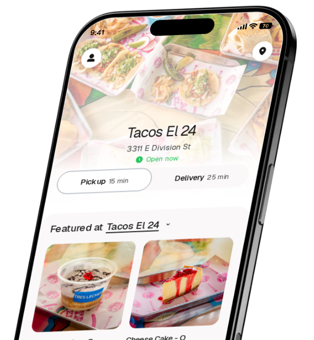 Tacos El 24 app preview